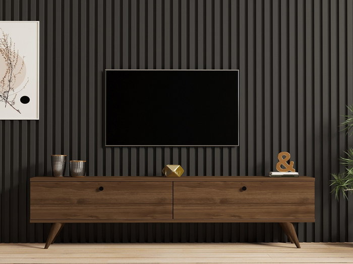 Hanah Home Soporte para TV Paris - Nogal Hanah Home Soporte para TV Paris - Nogal